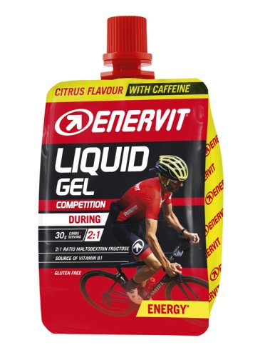 Enervit sport liquid gel competition integratore energetico agrumi 60 ml