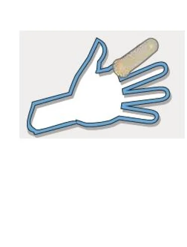 Ditale diritto latex 5 Ditale diritto latex 5