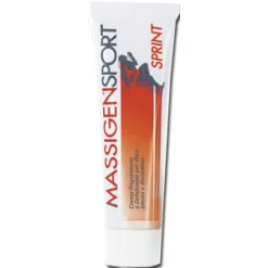 Massigen Sport Sprint - Crema per Riscaldamento Defaticante - 50 ml