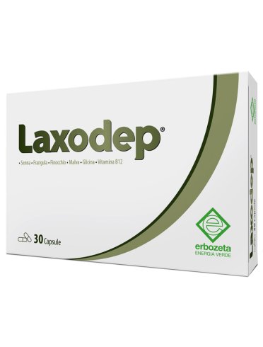 Laxodep - integratore per regolare l'intestino - 30 capsule
