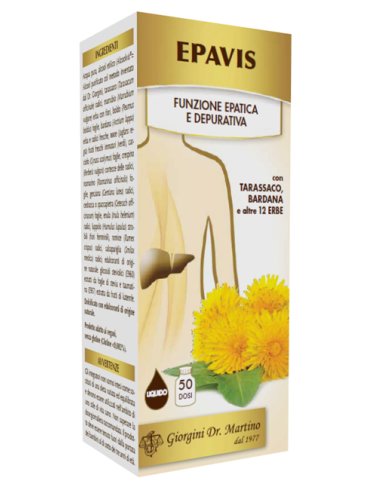 Epavis liquido - integratore depurativo - 500 ml