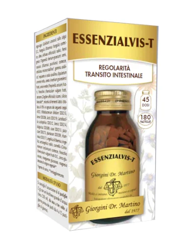 Essenzialvis t - integratore per regolare il transito intestinale - 180 pastiglie Essenzialvis t - integratore per regolare il transito intestinale - 180 pastiglie