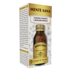 Mente Sana - Integratore per la Funzione Cognitiva - 180 Pastigliw