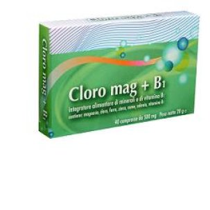 CLORO MAGNESIO + B1 40 COMPRESSE