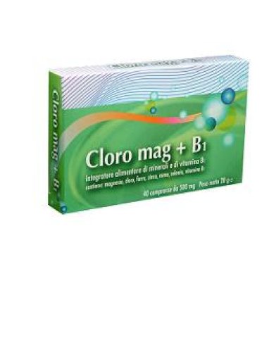 Cloro magnesio + b1 40 compresse