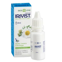 Irivist - Collirio Oculare per Occhi Secchi e Arrossati - 15 ml