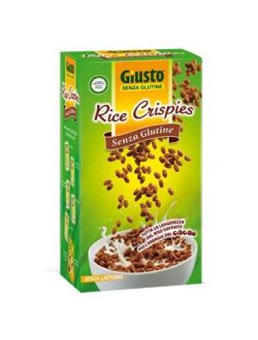 Giusto senza glutine rice crispies cacao 250 g