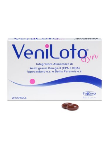 Veniloto gyn integratore per microcircolo 20 capsule