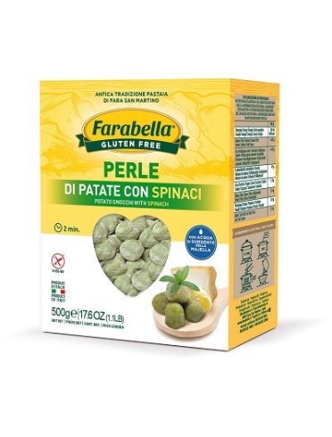 Farabella perle patate spinaci 500 g astuccio