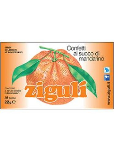 Ziguli mandarino 36 palline 22 g