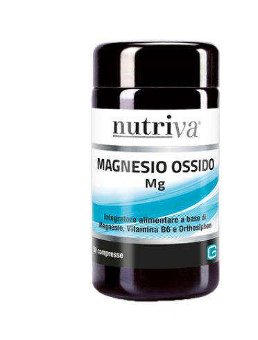 Nutriva magnesio ossido gi group 50 compresse 1 g