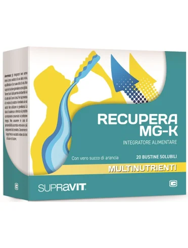 Supravit mg-k granulato 20 bustine Supravit mg-k granulato 20 bustine