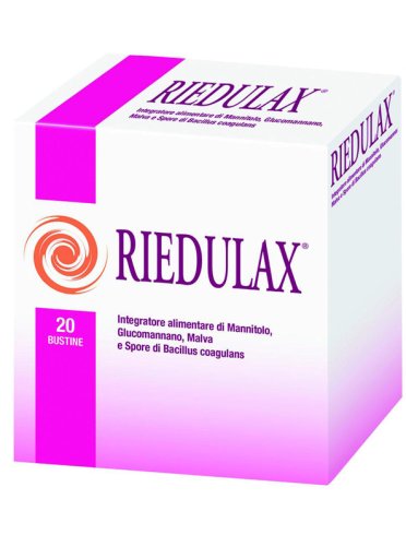 Riedulax polvere integratore per transito intestinale 20 buste