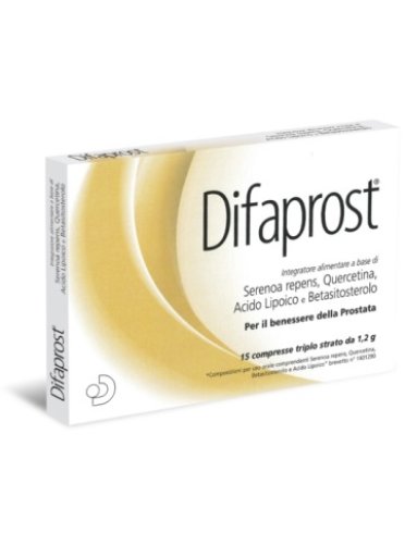 Difaprost integratore benessere prostata 15 compresse