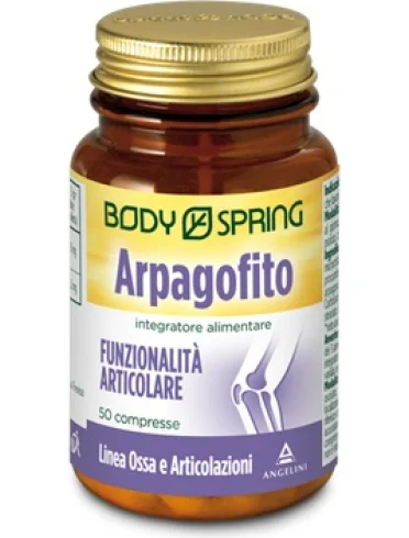 Body spring artiglio del diavolo - integratore per articolazioni - 50 compresse Body spring artiglio del diavolo - integratore per articolazioni - 50 compresse