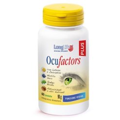 LongLife OcuFactors Plus - Integratore per la Funzione Visiva - 60 Tavolette