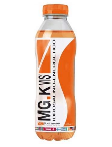 Mg.k vis - energy drink per la riduzione di stanchezza e affaticamento - gusto orange 500 ml