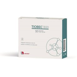 Tiobec 800 - Integratore per Metabolismo Energetico - 10 Bustine Fast-Slow