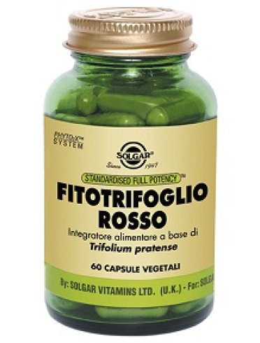 Solgar fitotrifoglio rosso - integratore per la menopausa - 60 capsule vegetali