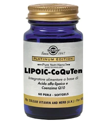 Solgar lipoic-coquten 60 perle Solgar lipoic-coquten 60 perle