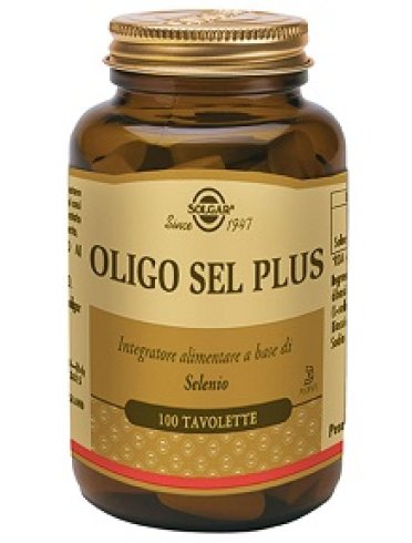 Solgar oligo selenio plus 100 tavolette