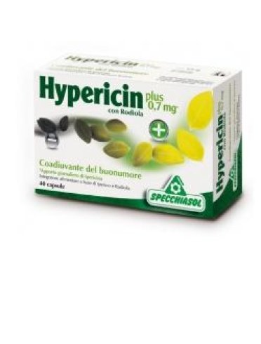 Hypericin plus - integratore per il tono dell'umore - 40 capsule
