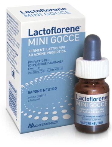 Lactoflorene mini gocce 6 ml + bustina da 1 g