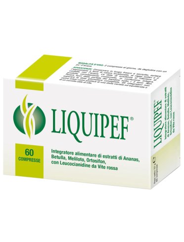 Liquipef - integratore anticellulite - 60 compresse