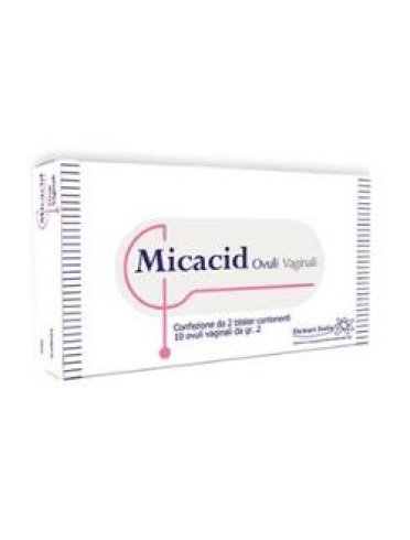 Micacid 10 ovuli vaginali 2 g