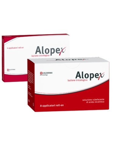 Alopex lozione tricologica anticaduta capelli 4 applicatori