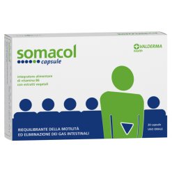 Somacol Integratore per Disturbi Intestinali 20 Capsule