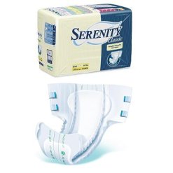 PANNOLONE PER INCONTINENZA SERENITY CLASSIC SUPERDRY FORMATOEXTRA LARGE 30 PEZZI