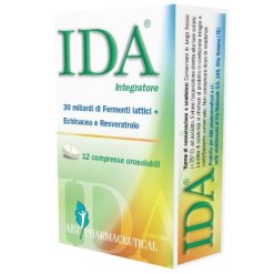 IDA - Integratore di Fermenti Lattici - 12 Compresse Orosolubili