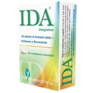 IDA - Integratore di Fermenti Lattici - 12 Compresse Orosolubili