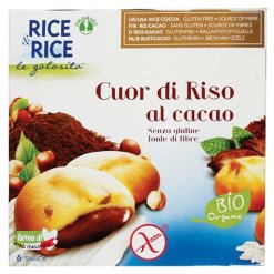 RICE&RICE CUOR DI RISO AL CACAO 6 X 33 G