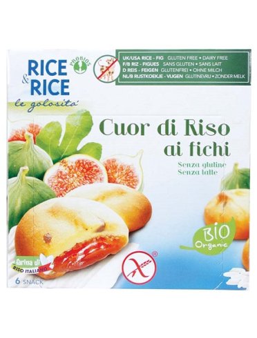 Rice&rice cuor di riso ai fichi senza latte 6 x 33 g