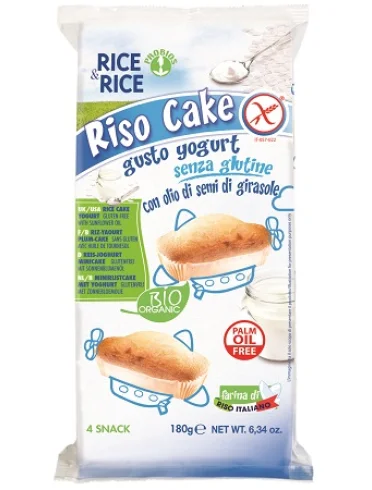 Rice&rice riso cake allo yogurt 4 x 45 g Rice&rice riso cake allo yogurt 4 x 45 g