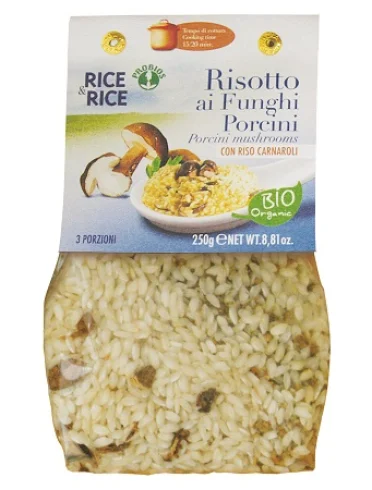 Rice&rice risotto ai funghi porcini con miso 250 g Rice&rice risotto ai funghi porcini con miso 250 g