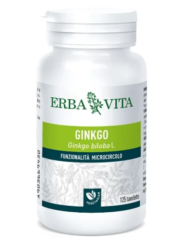 Ginkgo biloba 125 tavolette 400 mg Ginkgo biloba 125 tavolette 400 mg
