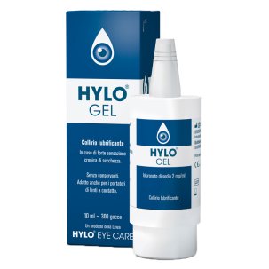 Hylo Gel - Collirio Lubrificante con Acido Ialuronico 0.2% - 10 ml