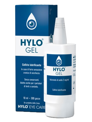 Hylo gel - collirio lubrificante con acido ialuronico 0.2% - 10 ml