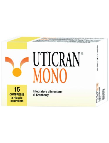 Uticran mono integratore apparato urinario 15 compresse