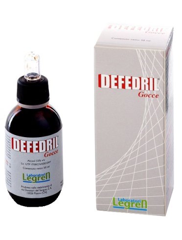 Defedril gocce - integratore per il trattamento di affezioni virali batteriche - 50 ml