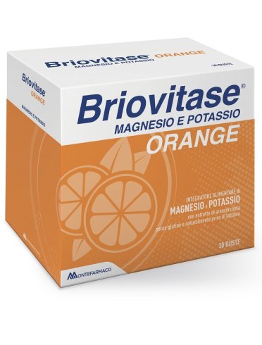 Briovitase orange - integratore di magnesio e potassio - 30 bustine