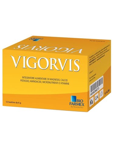 Vigorvis polvere 12 bustine 10 g