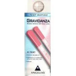 TEST RAPIDO GRAVIDANZA 2 PEZZI