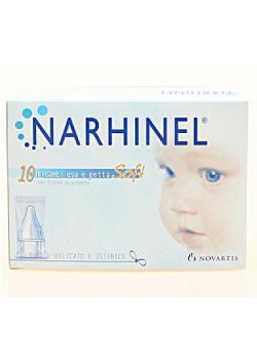 Narhinel - ricarica usa e getta per aspiratore nasale soft - 10 pezzi