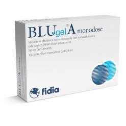 BluGel A - Collirio Lubrificante - 15 Flaconcini Monodose