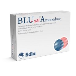 BluYal A - Collirio con Sodio Ialuronato 0.15% - 15 Flaconcini Monodose