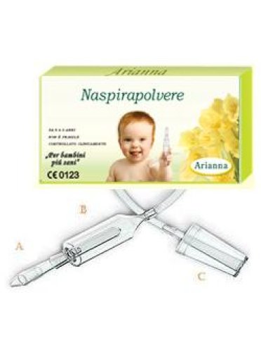 Naspirapolvere arianna aspiratore nasale 1 pezzo